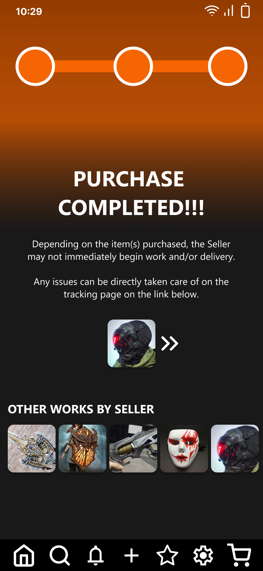 Checkout — Confirmation